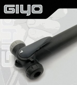 Насос велосипедный GIYO GP-04T с универсальным двойным вентилем