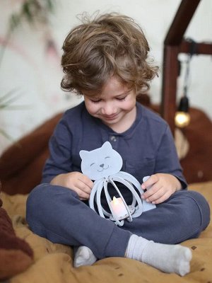 Набор для творчества серии «Светильник-конструктор 3D «Кошка FLUFFY»