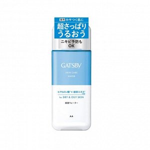 Мужской успокаивающий лосьон "Gatsby Skin Care Water" для ухода за огрубевшей, проблемной кожей, склонной к Акне (для нормальной и комбинированной кожи) 200 мл / 30