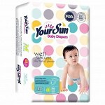 YourSun подгузники  M (5-10кг), 60 шт