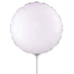 Мини Круг Пастель White 9&quot;/23см
