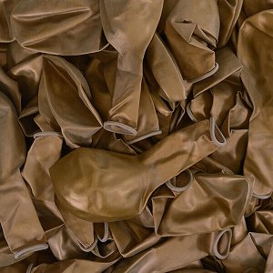 Воздушный шар 14"/35см Премиум Металлик GOLD 025