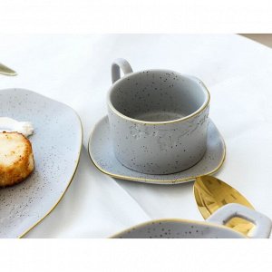 Тарелка глубокая керамическая Dolce Ceramo. «Сканди», 21 х 15 х 5,8 см, 400 мл