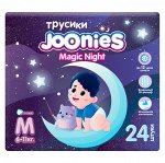 JOONIES Magic Night Подгузники-трусики, размер M (6-11 кг), 24 шт.