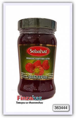 Варенье  Sebahat Strawberry Confiture (клубничное) 360 гр