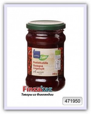 Брусничный джем Rainbow Lingon jam Organic 340 г