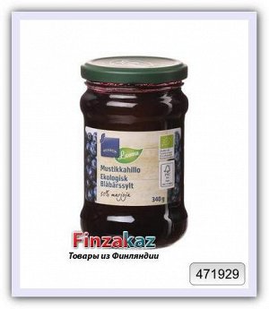 Черничный органический джем Blueberry Jam Organic 340 г
