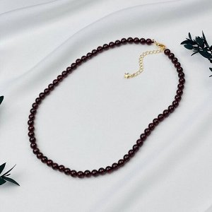 Бусы из камня Гранат