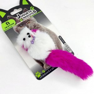 Игрушка для кошки "Лисичка" фуксия