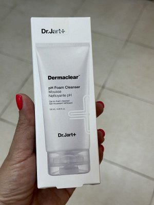 DR.JART++ Dr.Jart +Dermaclear pH Foam Cleanser Mousse Очищающая  Гель-пенка для умывания 120 мл