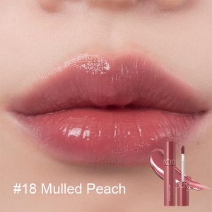 Сочный стойкий глянцевый тинт для губ Rom&Nd Juicy Lasting Tint #18 Mulled Peach, 5.5гр