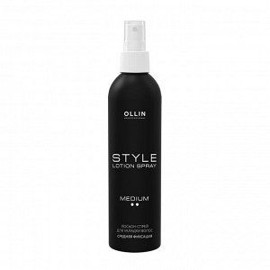 OLLIN STYLE Лосьон-спрей для укладки средней фиксации 250 мл, Оллин