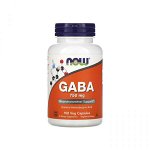 Добавки для улучшения сна NOW Gaba 750mg 100 veg caps