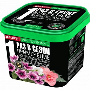 Удобрение пролонгированное гранулированное с биодоступным кремнием Для петуний и бегоний BONA Forte 1 л