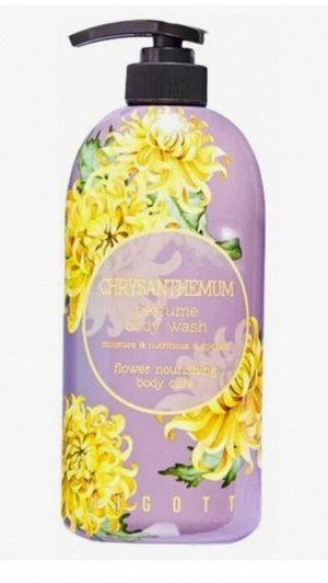 JIGOTT. Гель для душа парфюмированный Хризантема, Chrysanthemum Perfume Body Wash, 750 мл.