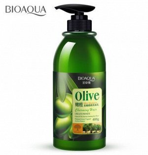 BIOAQUA. Шампунь с маслом оливы (против перхоти), Olive 400 мл