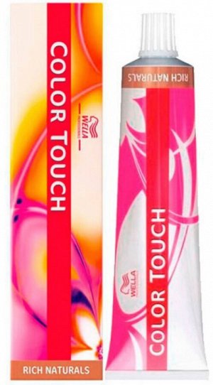 Крем краска для волос тон 5/1 светло-коричневый пепельный WELLA Color Touch 60 мл