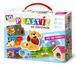Пластик на липучках &quot;Кто где живет?&quot; 10KOR PLASTIC