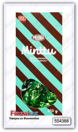 Шоколадные конфеты Priima Minttu 250 гр