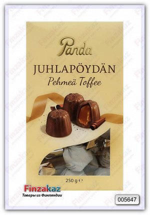 Шоколадные конфеты Panda Pehmea Toffee 250 гр