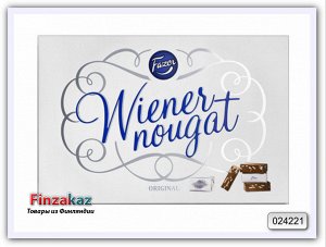 Шоколадный набор Fazer Wiener nougat из миндальной нуги 210 гр