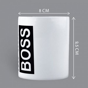 Кружка керамическая День матери Дорого внимание «МАМА BOSS», 320 мл