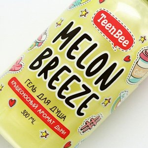 Гель для душа женский, аромат дыни, 300 мл, TeenBee
