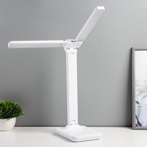LED Лампа светодиодная настольная с аккумуляторной батареей белая