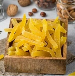 Папайя желтая натуральная (палочками) на развес 1.0 кг. Тайланд