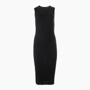 Платье женское вязаное MINAKU: Knitwear collection цвет черный р-р