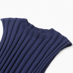 Платье женское вязаное MINAKU: Knitwear collection цвет синий р-р