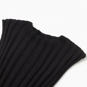 Платье женское вязаное MINAKU: Knitwear collection цвет черный р-р