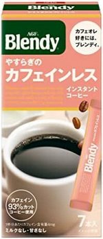 Кофе растворимый в стиках AGF Blendy без кофеина 7 шт, 14г