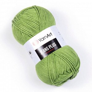 Пряжа YarnArt Jeans Plus №69 Фисташка