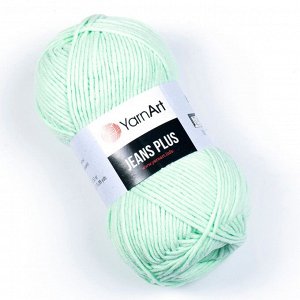 Пряжа YarnArt Jeans Plus  №79 Мята