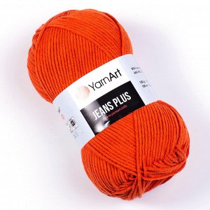 Пряжа YarnArt Jeans Plus  №85 Терракот