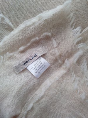 Большой палантин "Wool@Co"-100% шерсть мериноса