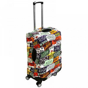 Чехол для чемодана "M" 61х51см, 48-78л, эластан трикотаж (Ки