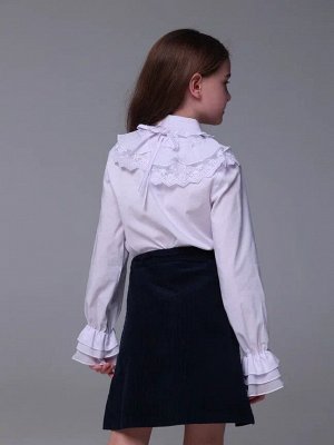 Школьная блузка для девочки, нарядная