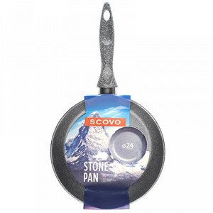 "Stone Pan" Сковорода с тефлоновым покрытием д20см, 1л, h4см