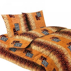 "Африка" Постельное белье, комплект 1,5 спальный, 2 предмета