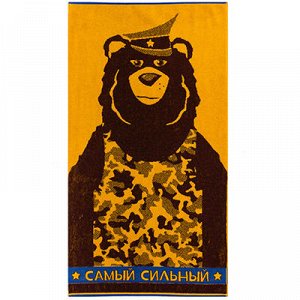 "Capitan Bear" Полотенце махровое 50х90см, 420гр/м2 (Россия)