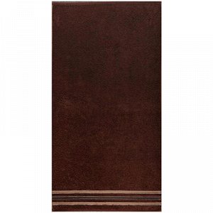 "Chocolatte" Полотенце махровое 70х130см, коричневый (Россия