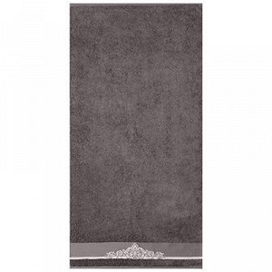 "Diadema" Полотенце махровое 70х130см, серый (Россия)