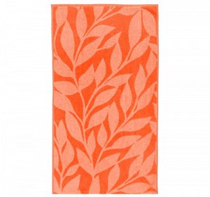 "Peach color" Полотенце махровое 70х130см, оранжевый (Россия