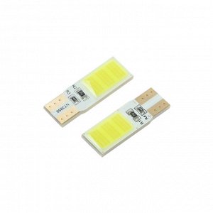 Лампа светодиодная AVS C027-10 Т10, белый, W2.1x9.5d, COB 3W, 10 шт.