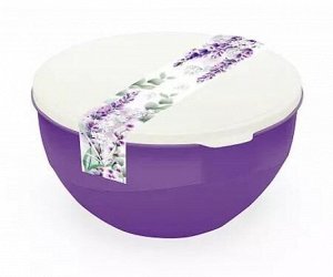 Миска 1,0л с крышкой [LAVENDER]