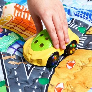 Игровой коврик - сумка для детей «Дороги», 2 в 1, 200x155 см, Крошка Я