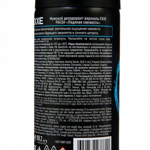 Дезодорант - аэрозоль EXXE FRESH мужской, 150 мл