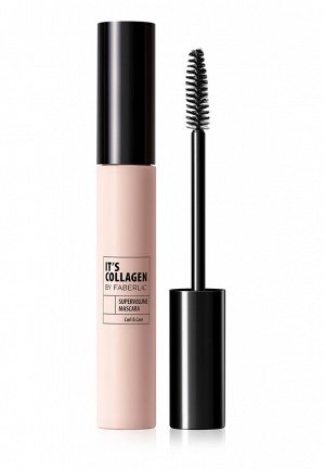 Тушь для укрепления ресниц с эффектом «кукольного» объема It’s Collagen, тон черный